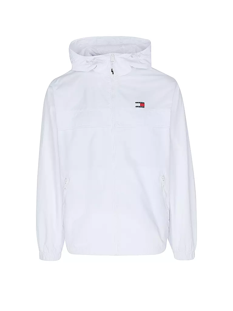 TOMMY JEANS Windbreaker CHICAGO weiss