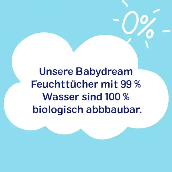 Feuchttücher mit 99% Wasser Spar-Pack