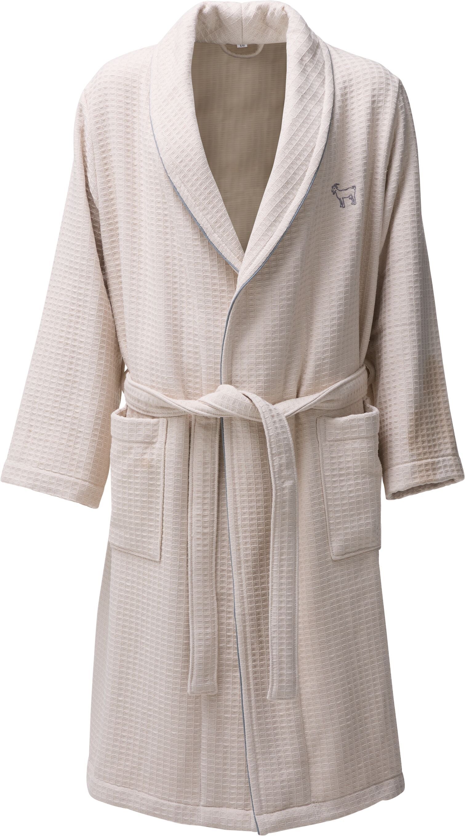 SE-ZIGERLI Badmantel - Beige / S-M