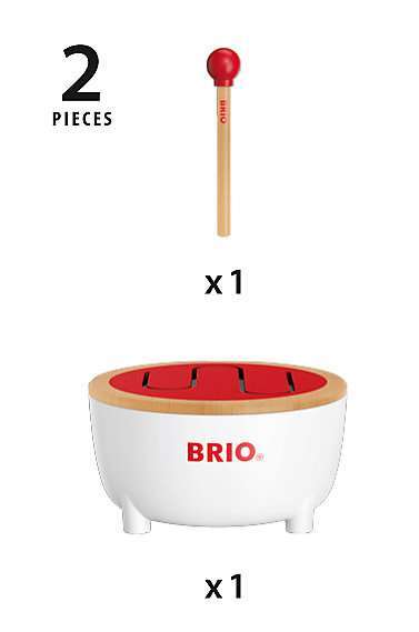 BRIO Spiel Trommel