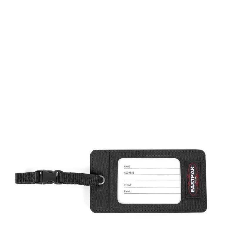 Etiquette pour bagages 12 cm Black