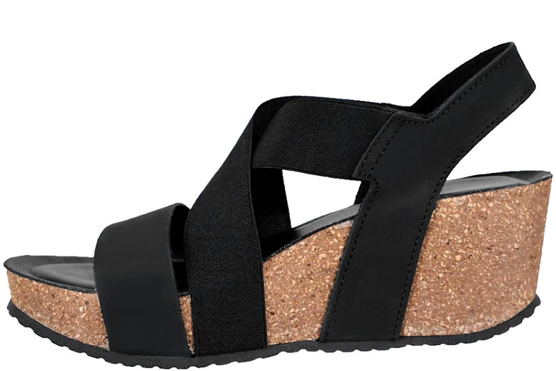 COPENHAGEN SHOES - STACIA SANDAL I SORT NUBUCK