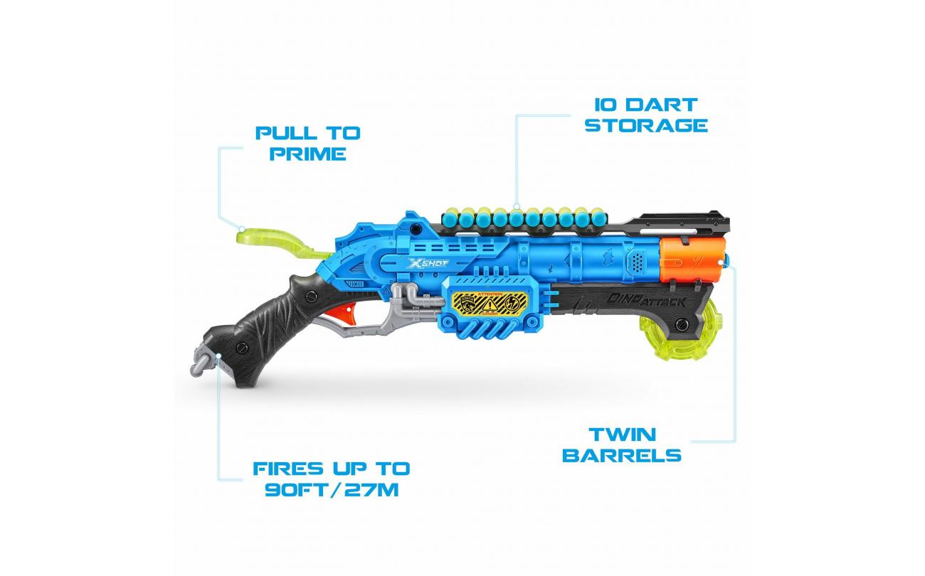 X-shot Dino Attack Claw Hunter met 24 darts