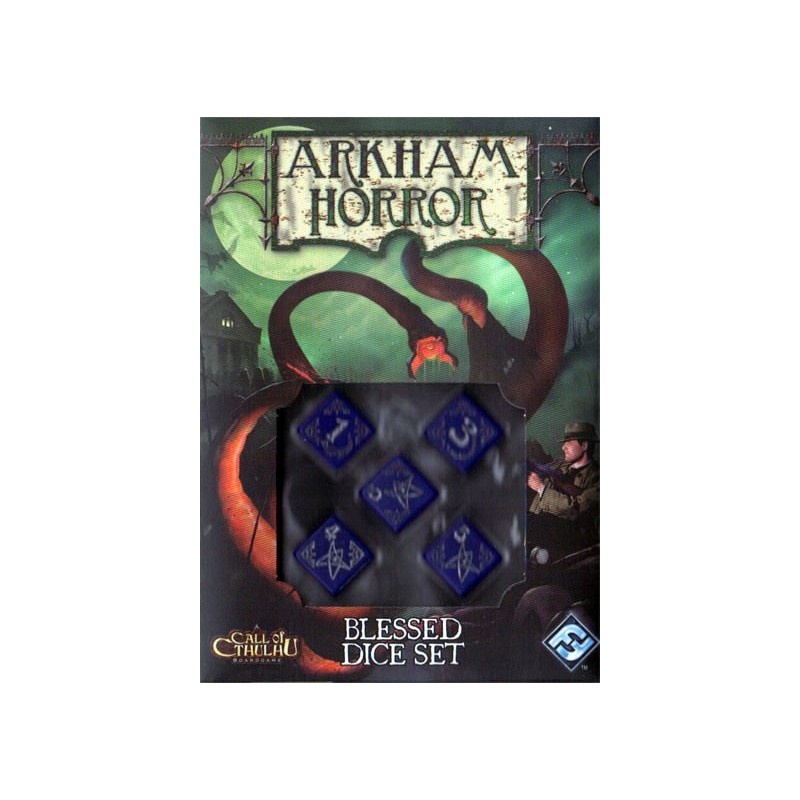 Dés bleu pour Horreur à Arkham