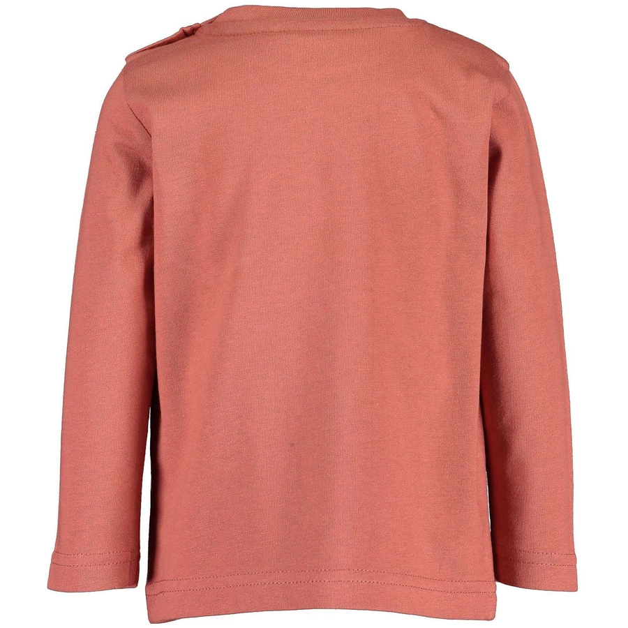 BLUE SEVEN T-Langarmshirt ziegel