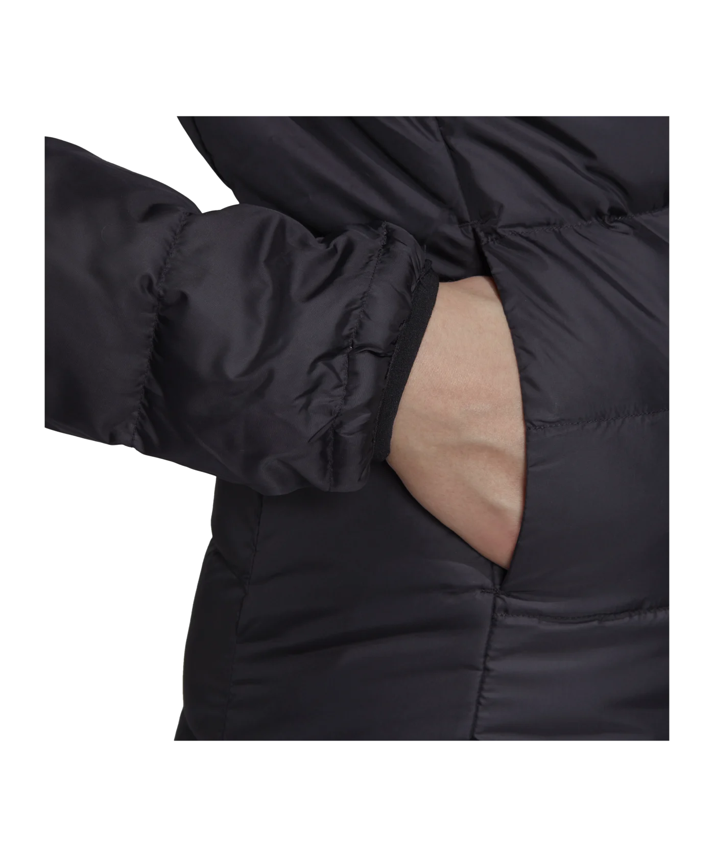 adidas Essential Daunenparka Damen Schwarz