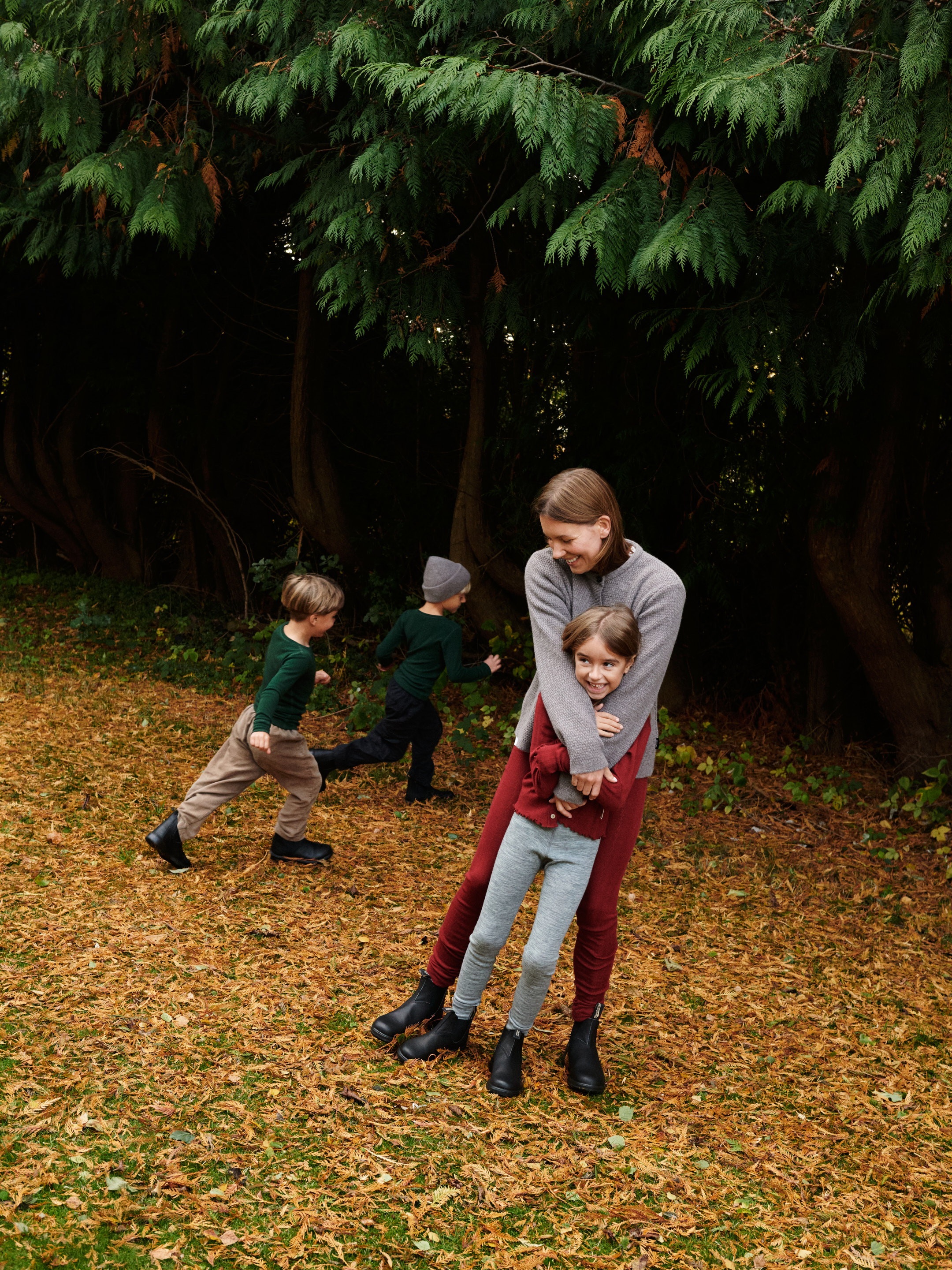 Legging van merinowol voor kinderen