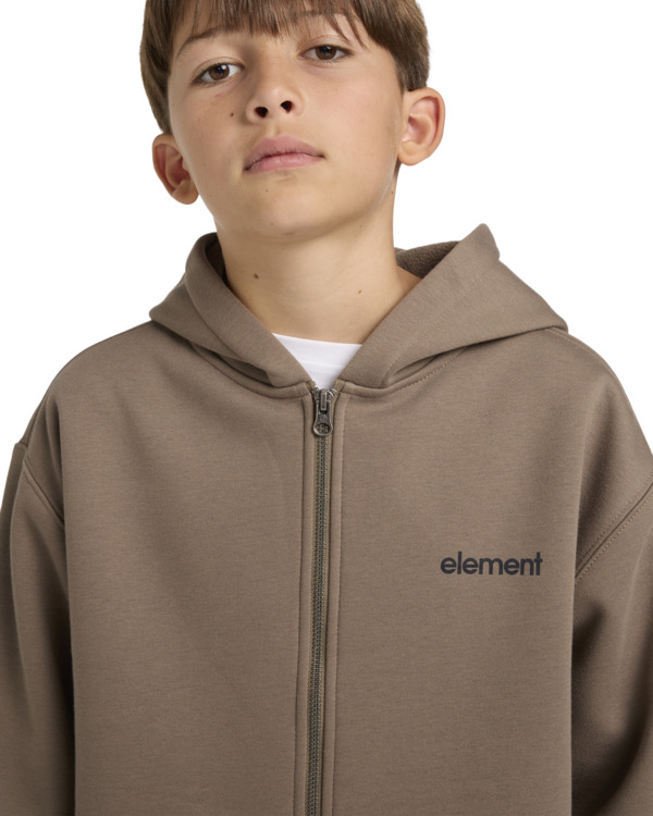 Element Rain Cornell Zip Youth Walnut
