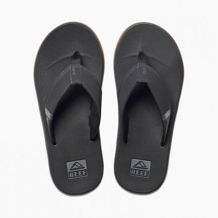 REEF Fanning Low RF0A3KIH Black Herenslippers