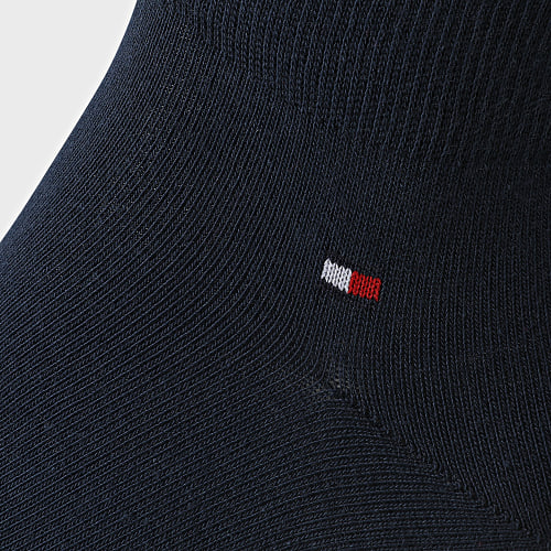 Lot De 2 Paires De Chaussettes 5001 Rouge Bleu Marine