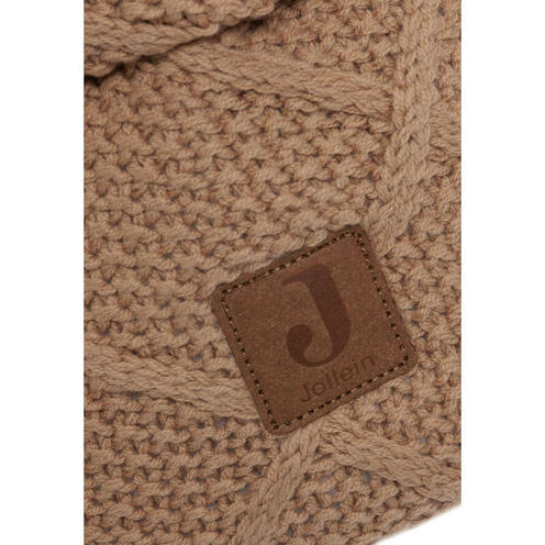 Panier de rangement Check knit - Biscuit - JOLLEIN