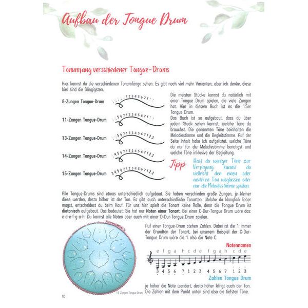 Claudia Groß Steel Tongue Drum Songbook