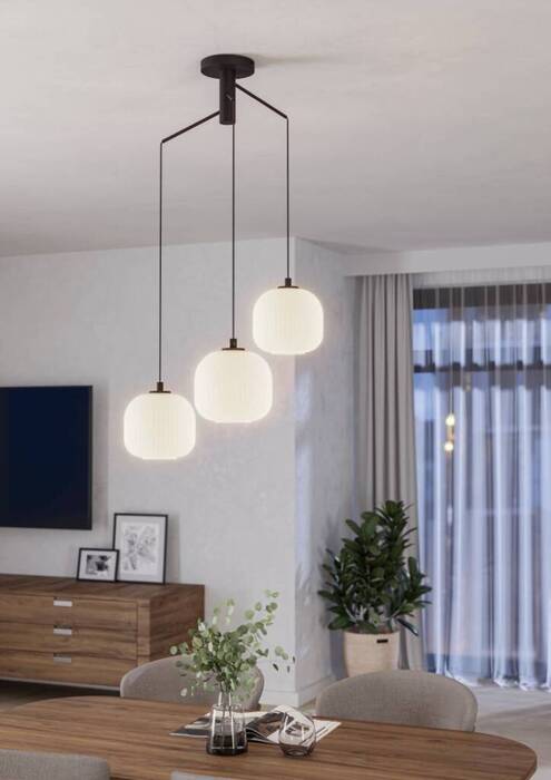 Eglo Mantunalle klyngependel opal/hvid