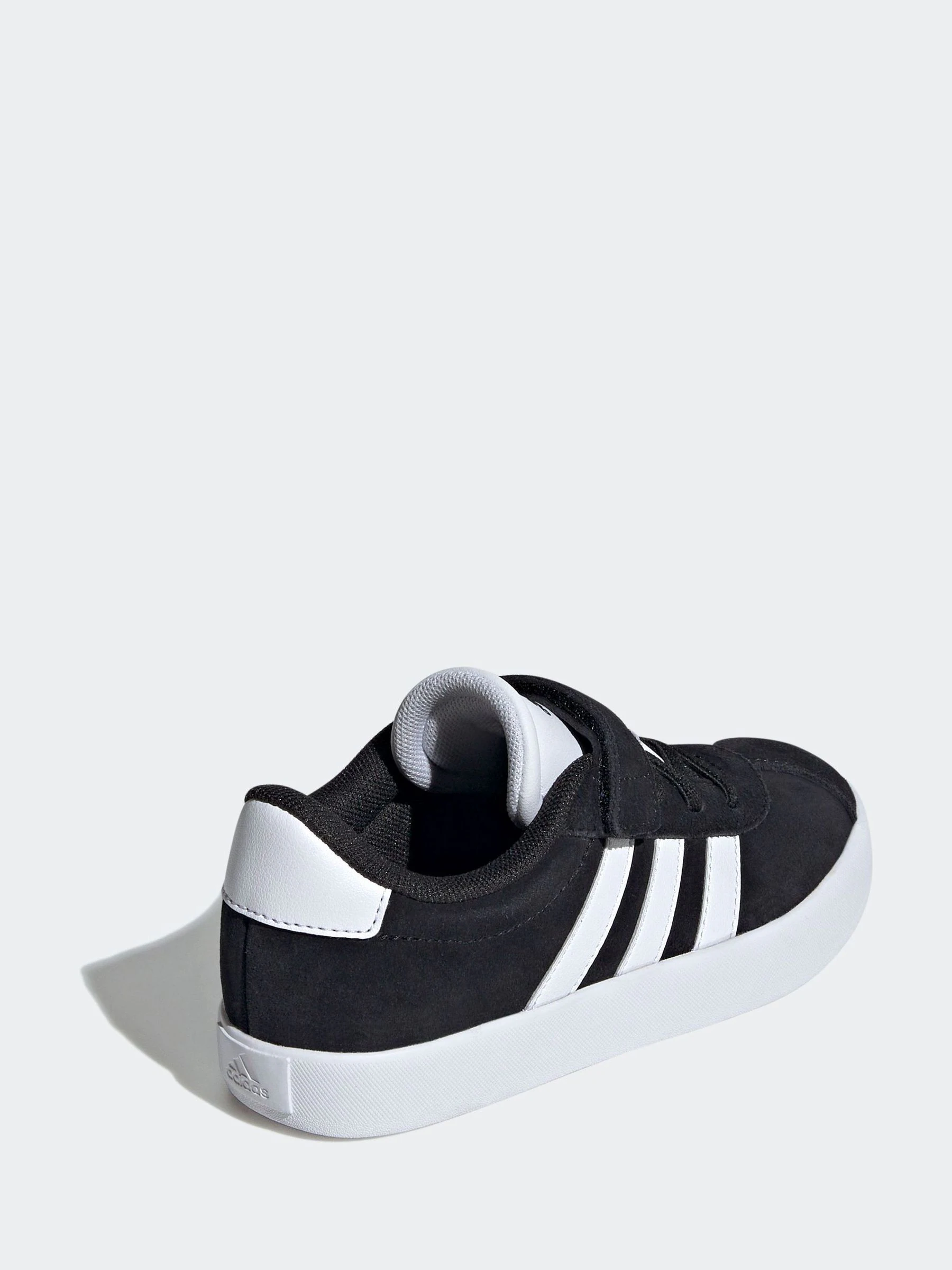 Zwart - adidas Vl Court 3.0 Hook and Loop sneakers voor kinderen