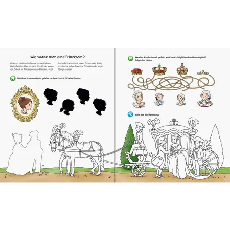 Ravensburger Wieso? Weshalb? Warum? aktiv-Heft - Prinzessinnen