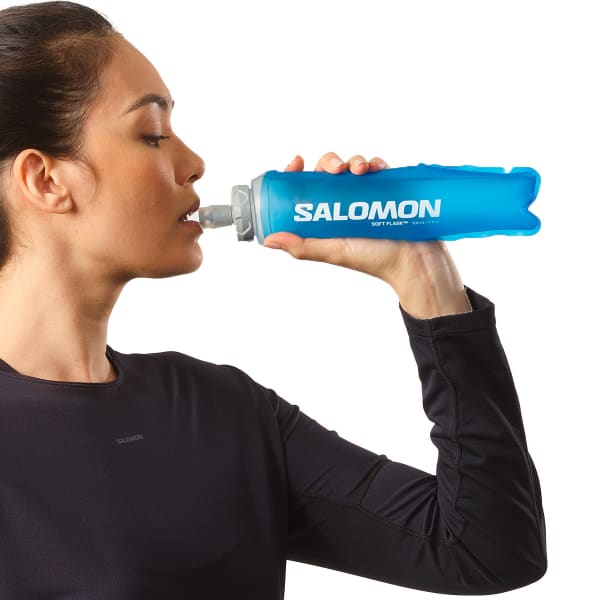 Flasque / Soft SALOMON SOFT FLASK 500ML/17OZ ULT CLEAR BLUE