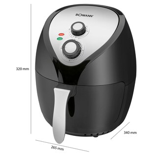 BOMANN Heißluft-Fritteuse FR 6002 H