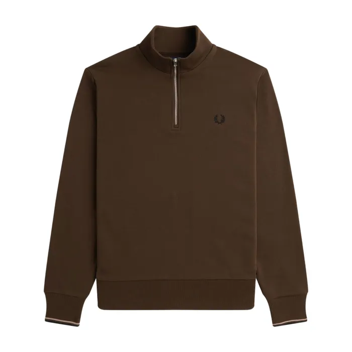 Fred Perry Half Zip Sweatshirt Heren