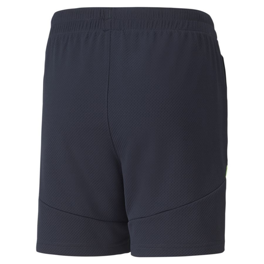 PUMA Short d'Entraînement IndividualFINAL - Bleu/Vert Enfant
