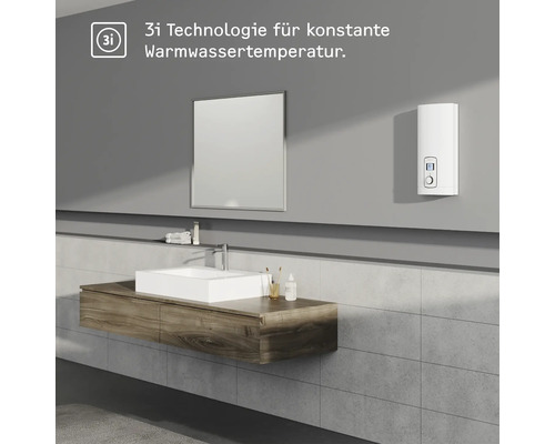 Stiebel Eltron DEL Plus elektronische comfort doorstroomverwarmer 27 kW