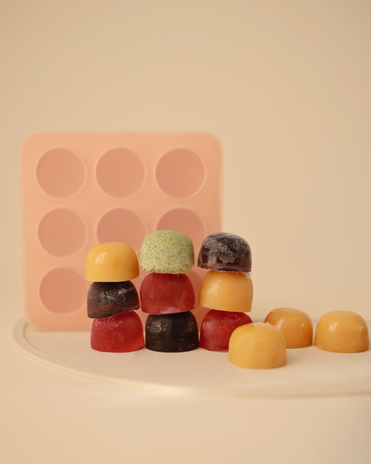 Fryseform Babymat M/ Lokk – 9 x 45ml | Baby Food Feeder Freezer Tray