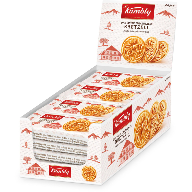 Kambly Bretzeli Kleinpackungen, 40 g, 16 Stück