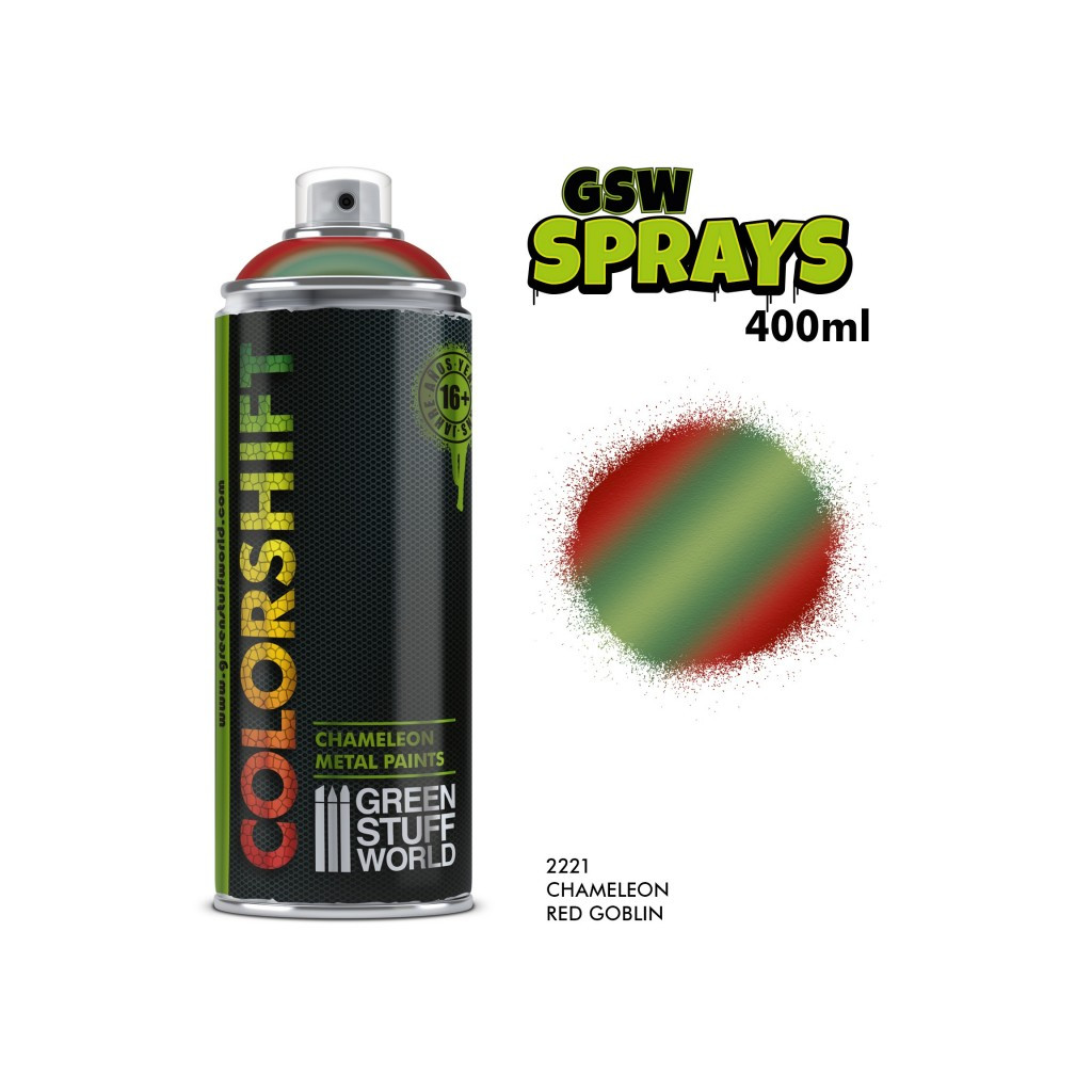 Sous-Couche Green Stuff World - Cameléon : Red Goblin