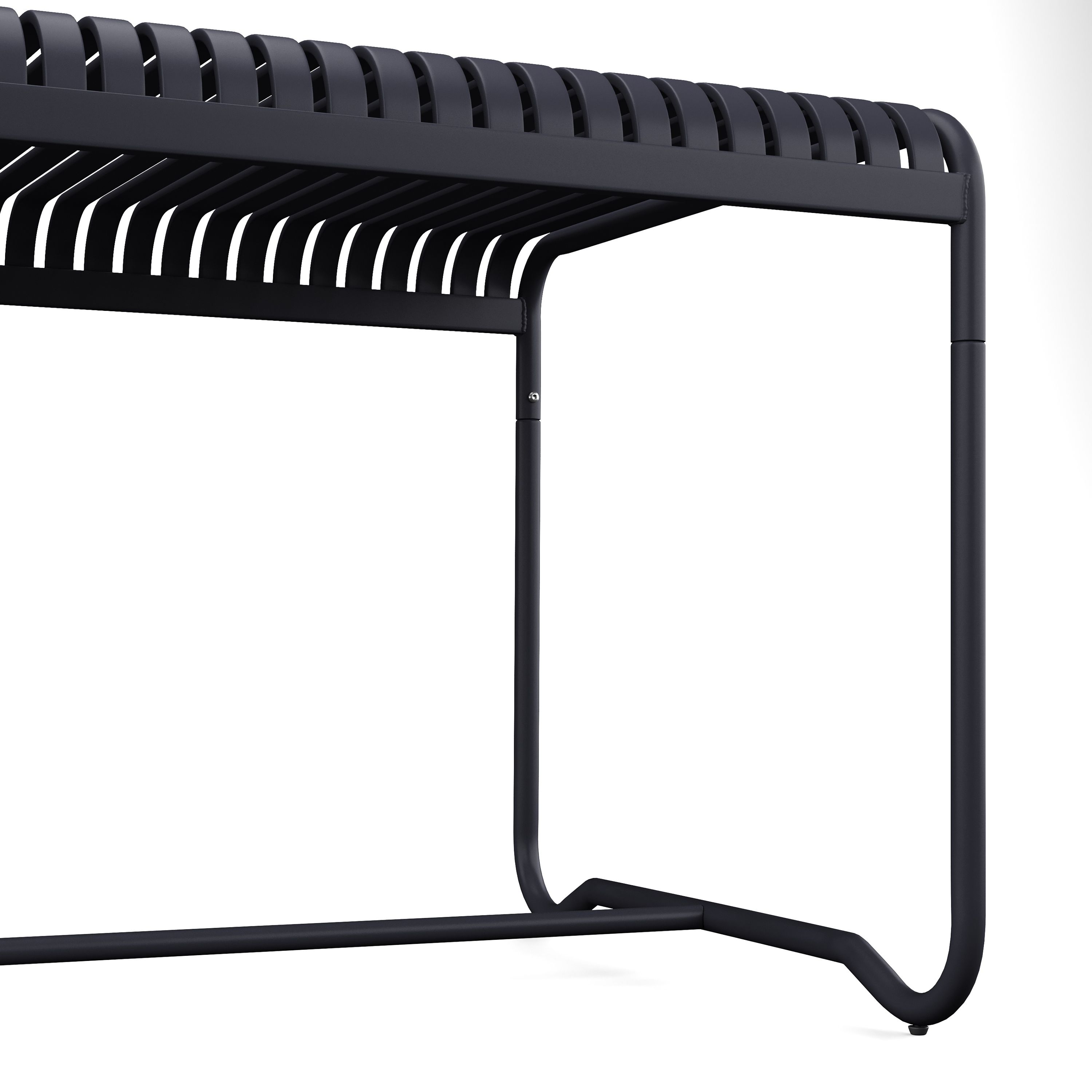 Gartentisch MOOREA 160 x 90 cm anthrazit