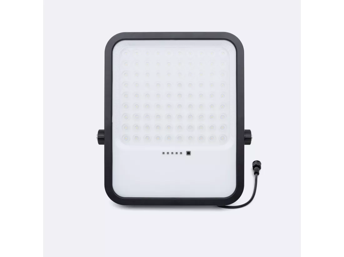 Projecteur Solaire Extérieur LED Nurda 30W 3200 lm IP65 avec Télécommande 4000K Blanc neutre