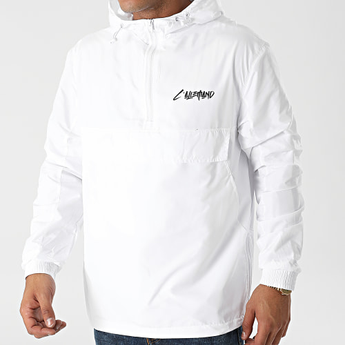 Coupe-Vent On Verra Bien Blanc