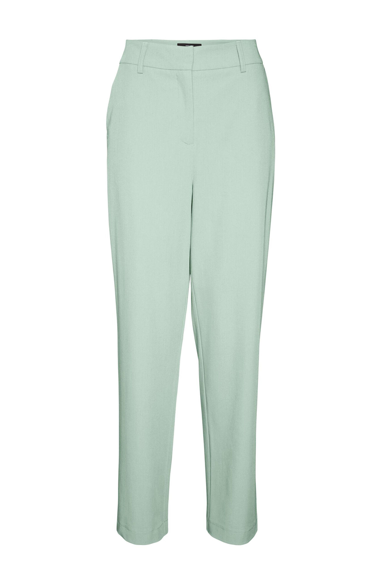 Calça social feminina com dois bolsos - Verde