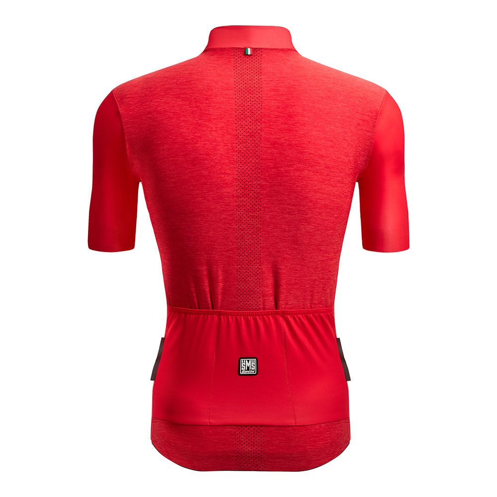 Santini COLORE PURO - Maillot Homme rouge