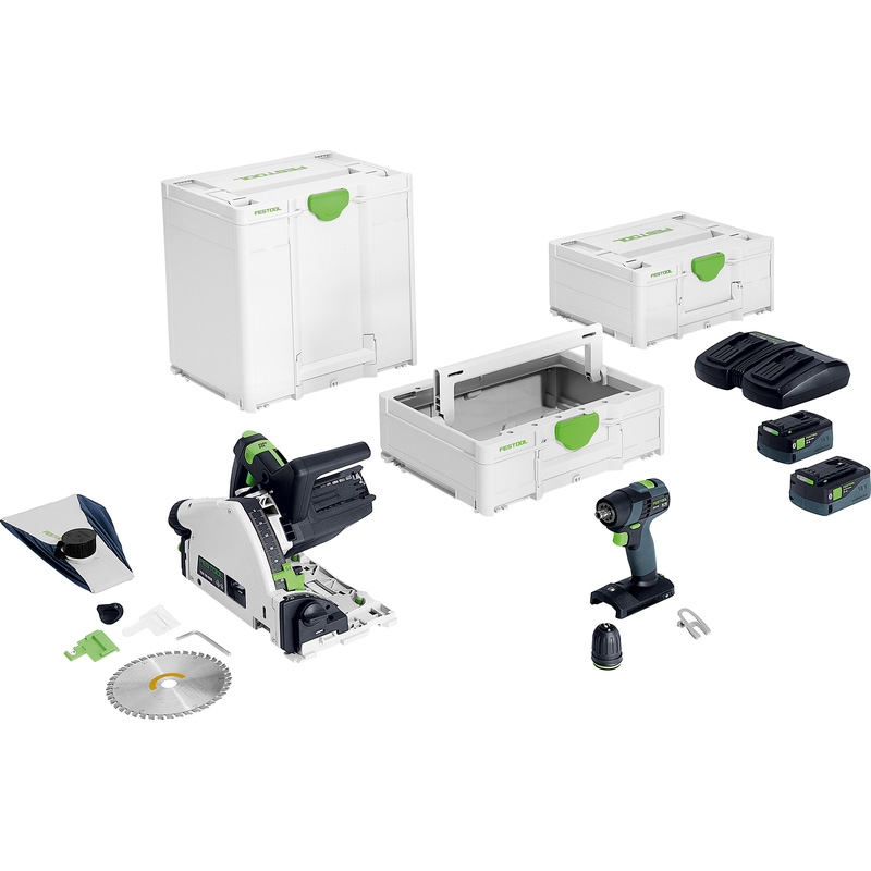 Festool Universal TSC 55 K/TXS 18/TB M 137 combopack 18V 2x 5,0Ah Li-ion