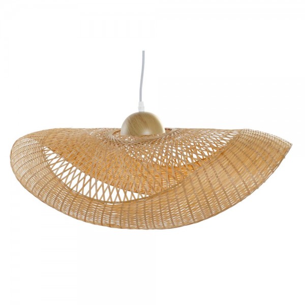 Suspension bambou chapeau (70 x 40 x 22 cm)