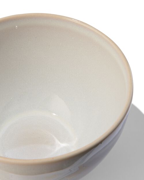bol - 14 cm - Porto - émail réactif - blanc