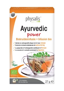 Physalis Ayurvedic Power Biokruideninfusie Biobuiltjes 20ST
