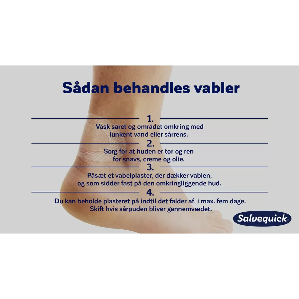 Salvequick Vabelplaster Tå - 6 stk.