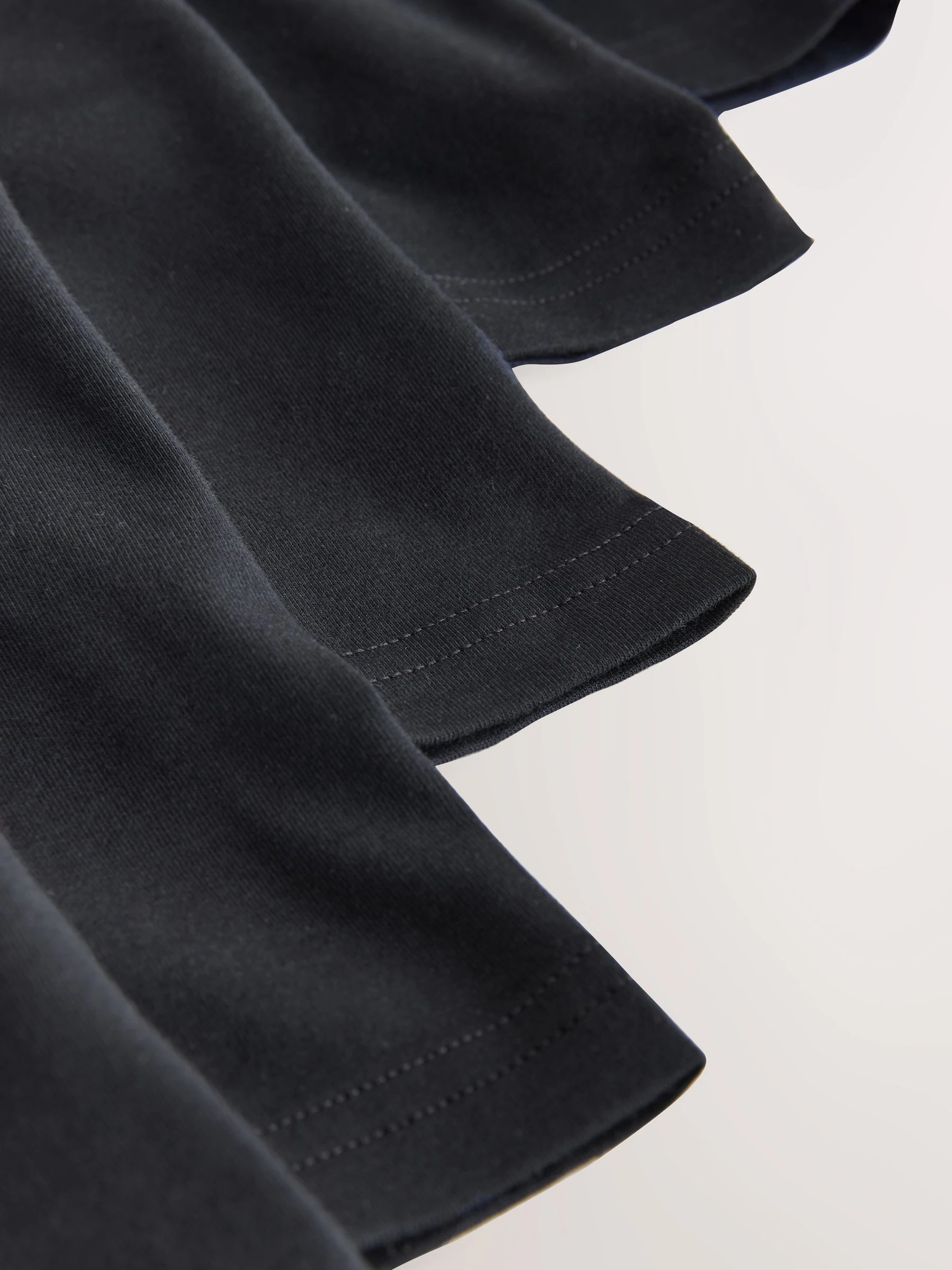 Zwart met luxe gemêleerde tailleband - Standaard - 10 Boxershorts zonder plooi