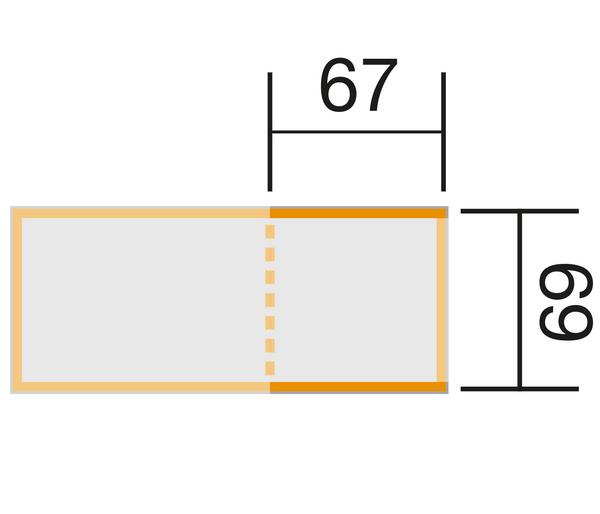 Weka Erweiterung für Element-Hochbeet 669,