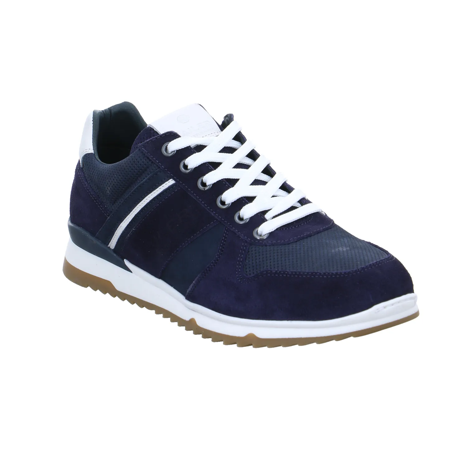 SAILER Halbschuhe Sneaker Blau Leder