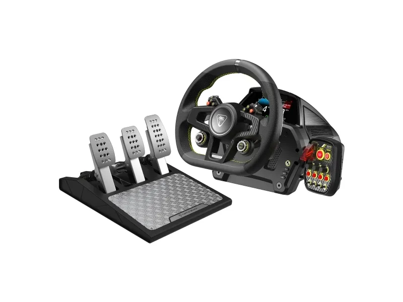 Turtle Beach VelocityOne Race - Rat og pedalsæt - kablet - for PC, Microsoft Xbox One, Microsoft Xbox Series S, Microsoft Xbox Series X