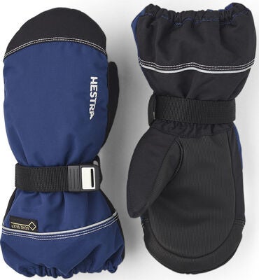 Hestra Kid's Gore-Tex Votter, Mellomblå