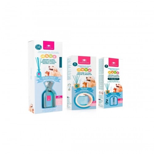 Pacote de ambientadores Cristalinas, fragrância Love, ar fresco para animais de estimação.