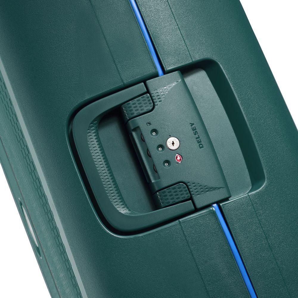 Delsey Moncey 4 Wheel Trolley 69 green