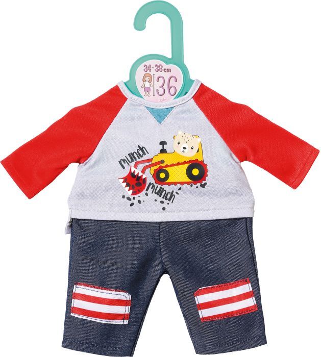 Dolly Moda Hose mit Sweatshirt (36cm)
