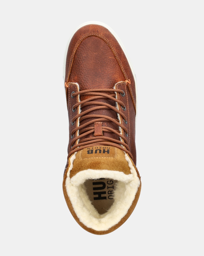 Hub Dublin 2.0 Hoge sneakers  - cognac