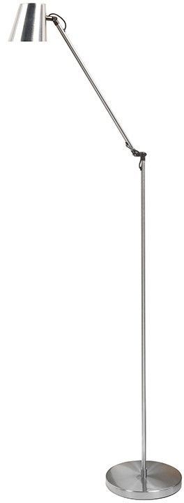 Vloerlamp Zilver Metallic B45 x D20 cm