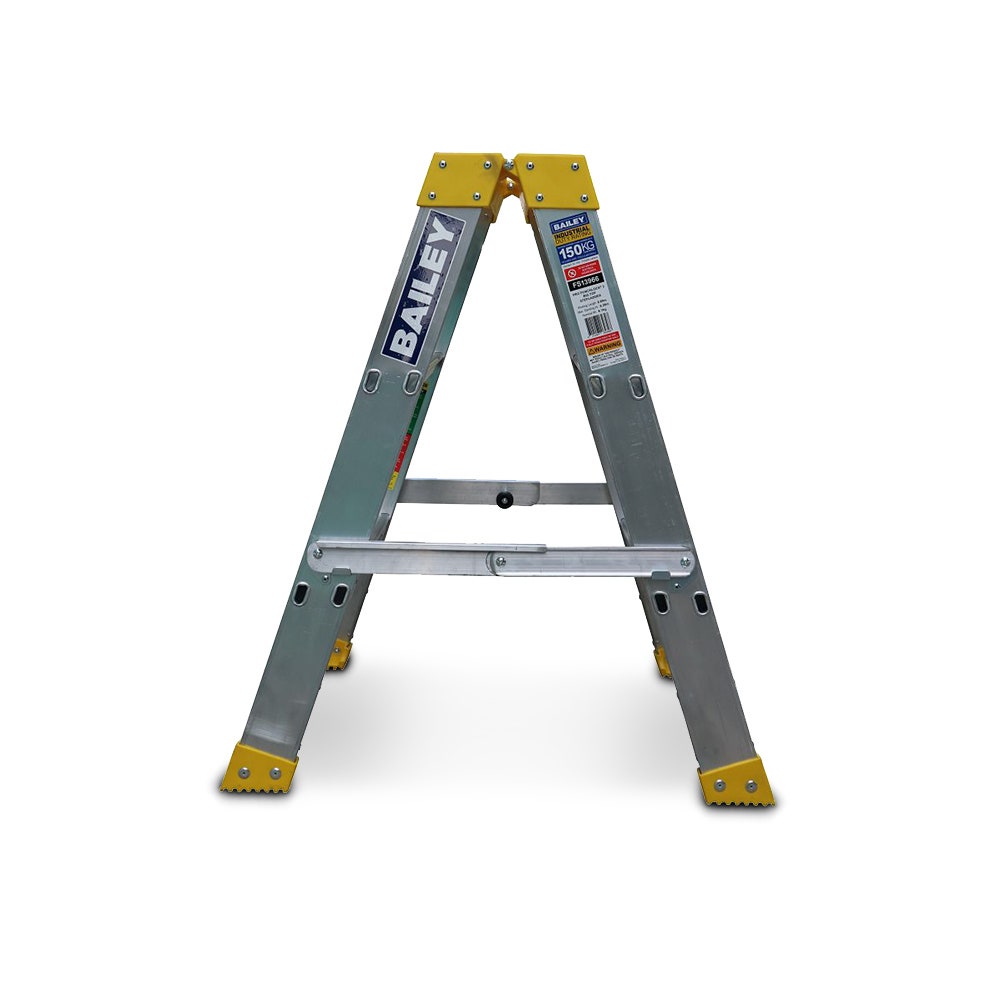 Escada de alumínio de 3 degraus BAILEY Pro Big Top, 0,9 m, 150 kg, modelo FS13966
