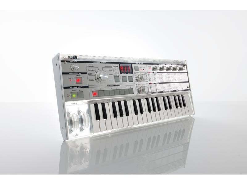Korg Synthesizer microKORG Crystal – Limited Edition Kompakt-Synthesizer mit Analog Modeling Klangerzeugung