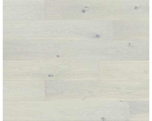 Parket 14.0 Eiken crème landhuis plank mat gelakt geborsteld